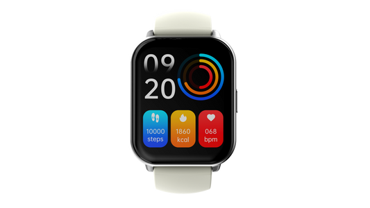 HiFuture Zone 2 Smartwatch White – Stylish Everyday Wearable | Bluetooth Calling, Long Battery Life, iOS & Android Compatible