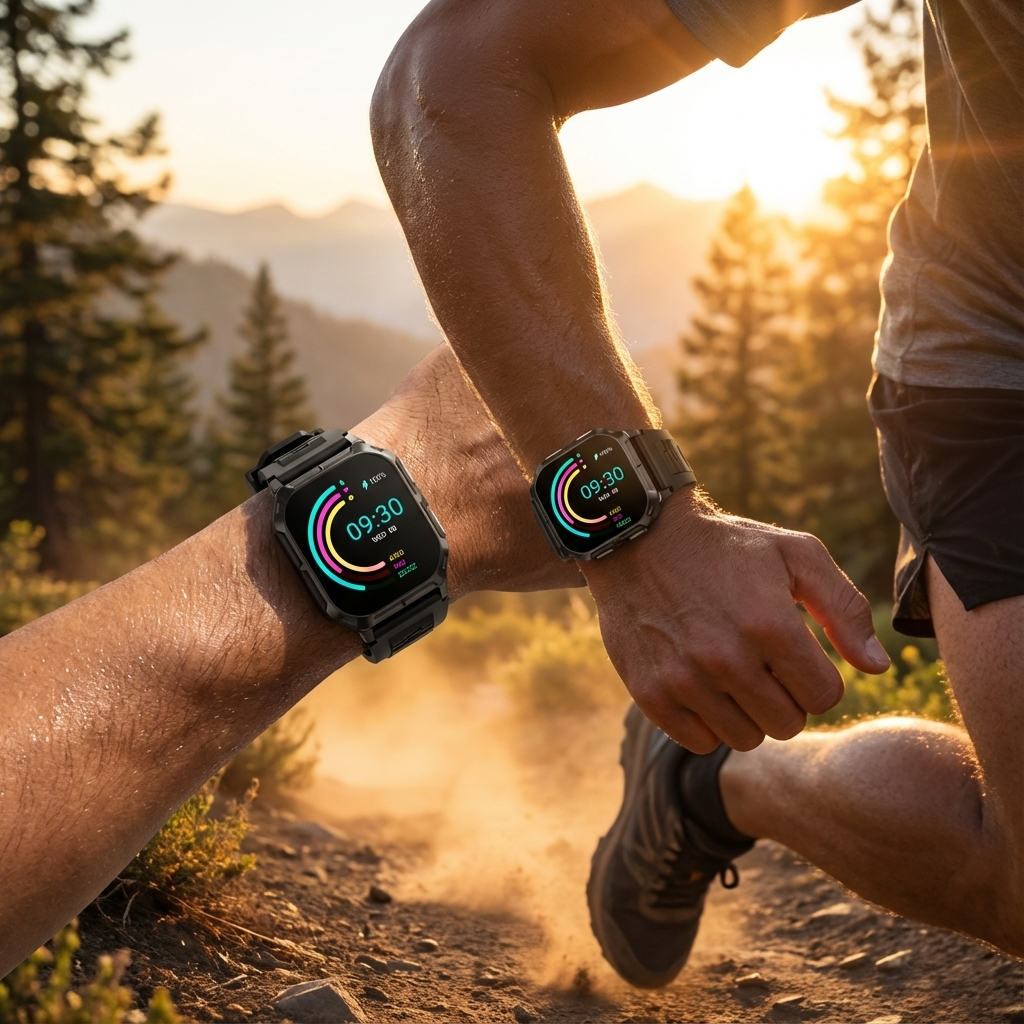 HiFuture Ultra 3 Smartwatch | Bluetooth Calling, AMOLED Display, Fitness & Health Tracking – Black